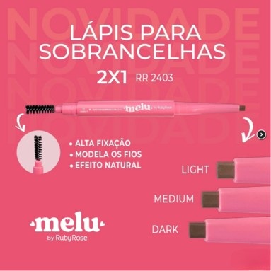 LAPIS DUO PARA SOBRANCELHAS MEDIUM RR-240...