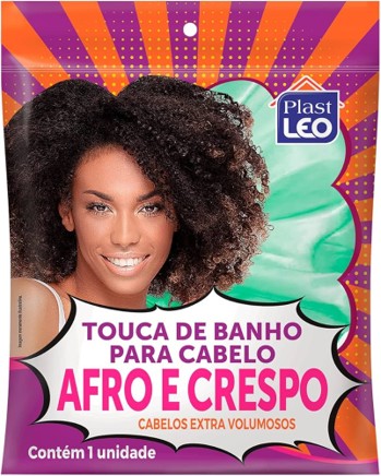 Touca De Banho Para Cabelos Volumosos 1Un...