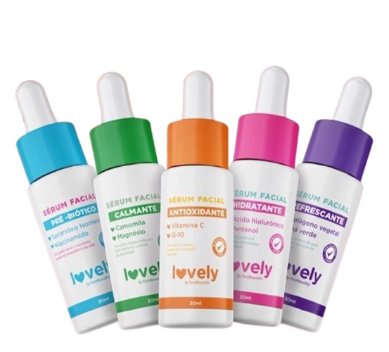 Sérum Facial Linha Lovely 25Un - Face Bea...