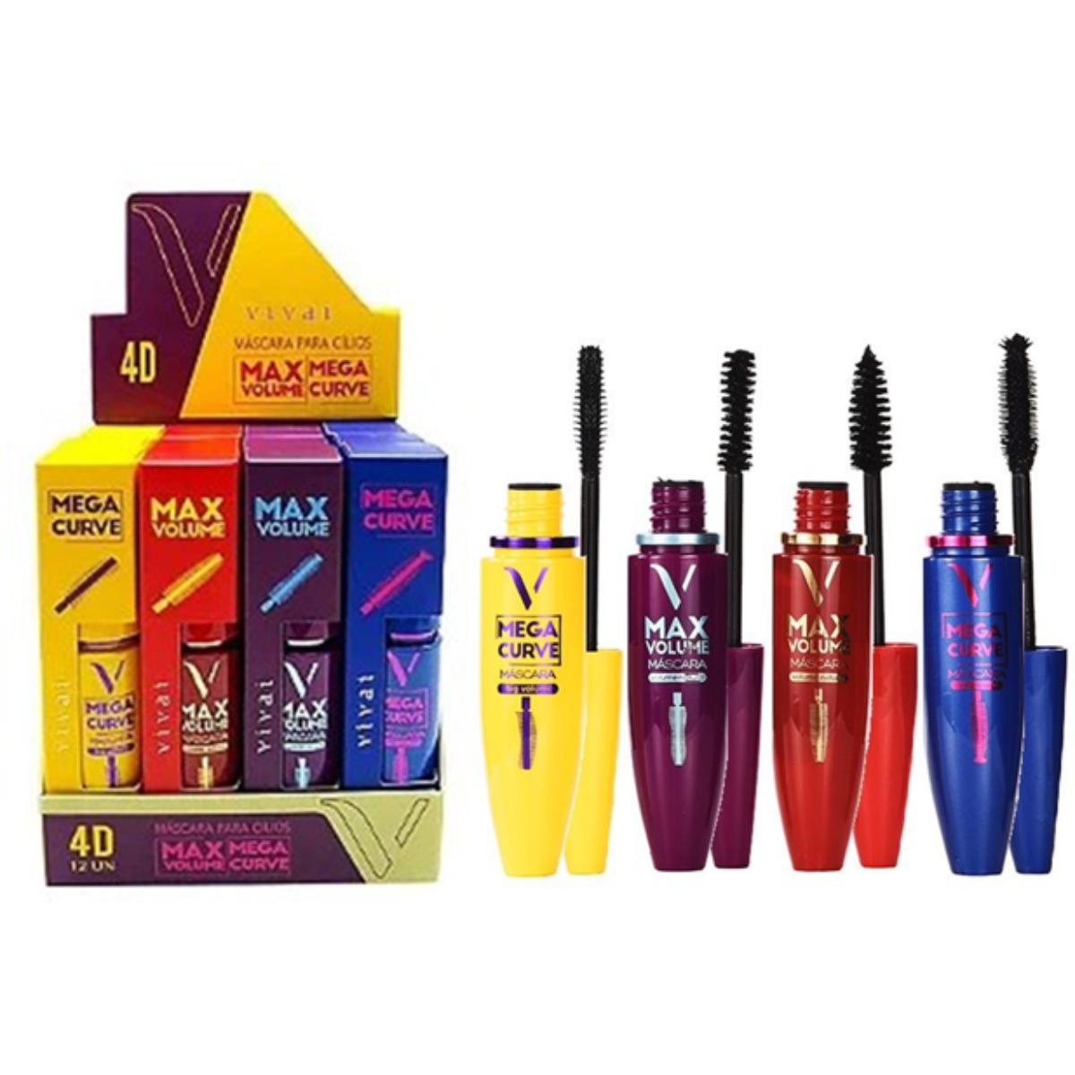 RIMEL MASCARA PARA CILIOS VIVAI MAX VOLUM...