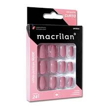UNHAS POSTICAS NUDE TAMANHO CURTO C/24 PC...