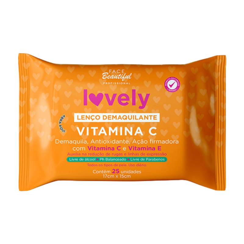 LENCO DEMAQUILANTE LOVELY VITAMINA C C/25...