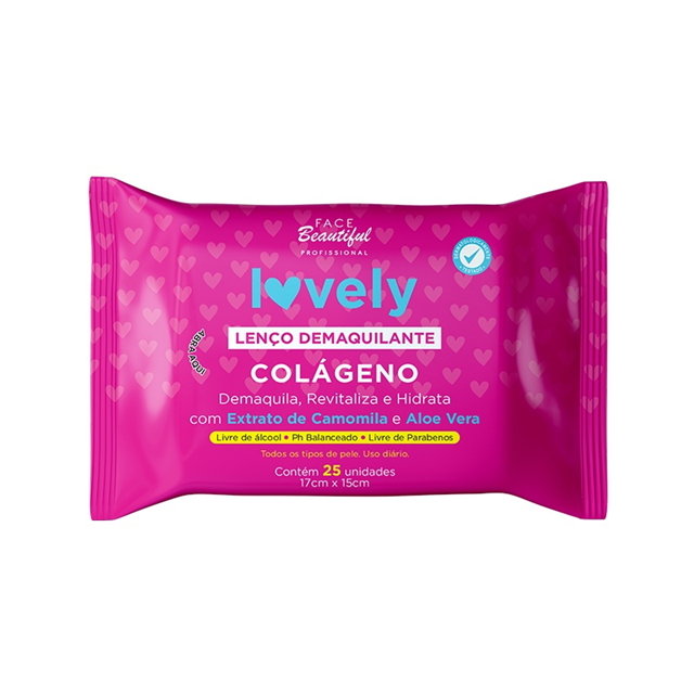 LENCO DEMAQUILANTE LOVELY COLAGENO C/25 U...