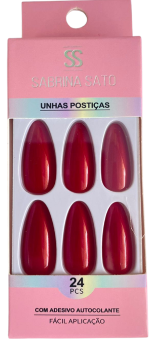UNHAS POSTICAS AMENDOADA PLASTICO AUTOCOL...