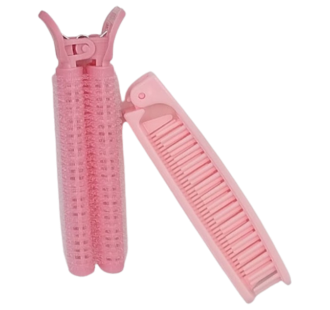 KIT BOB DE CABELO E PENTE
