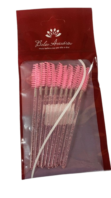 ESCOVINHA PARA SOBRANCELHA COM 10 UND