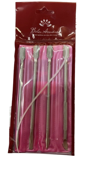 KIT ESPATULAS PARA CUTICULAS C/4 PCS