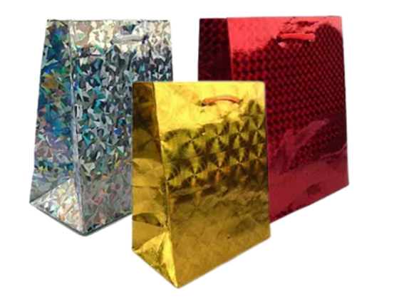 SACOLA PAPEL ESTAMPAS DIVERSAS 23X26 CM C...