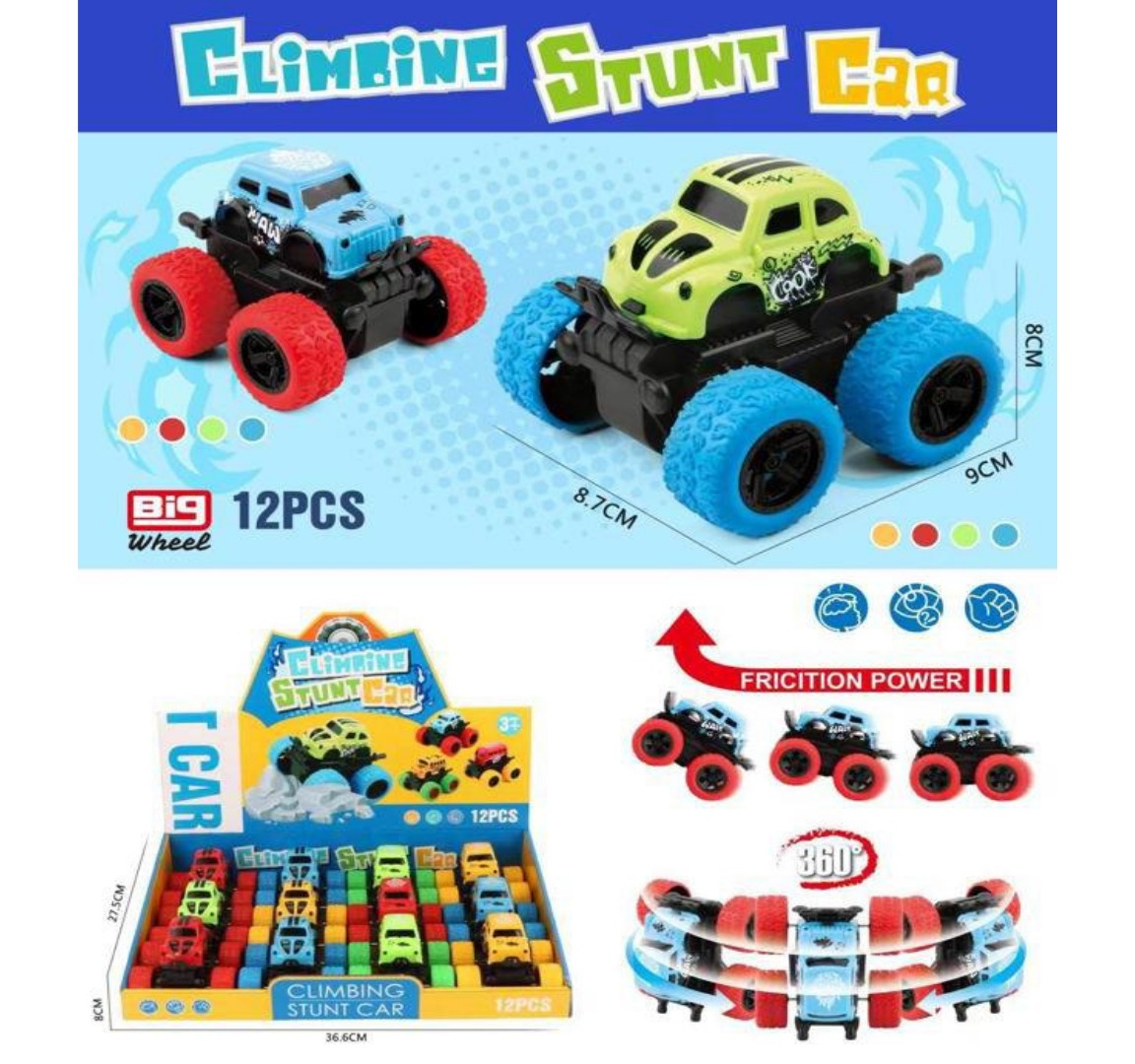 CARRO PLASTICO FRICCAO 360 GRAUS CLIMBING...