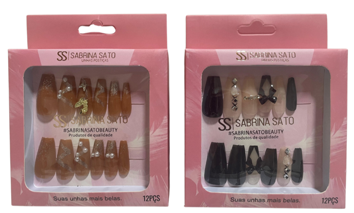 UNHAS POSTICAS BAILARINA SABRINA SATO AUT...