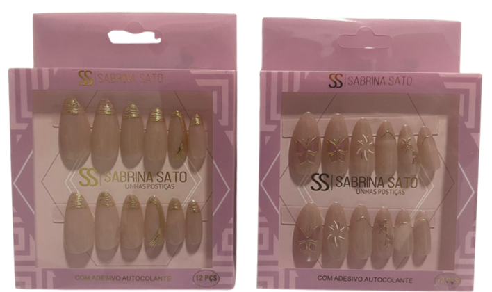 UNHAS POSTICAS SABRINA SATO AUTOCOLANTE D...