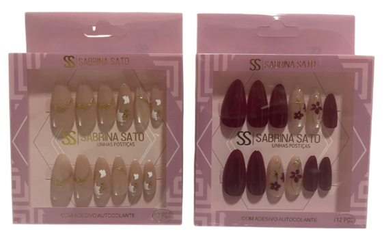 UNHAS POSTICAS SABRINA SATO AUTOCOLANTE D...