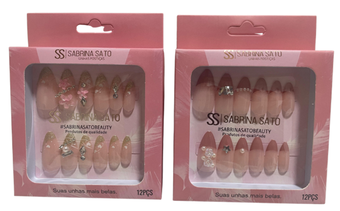 UNHAS POSTICAS BAILARINA SABRINA SATO AUT...