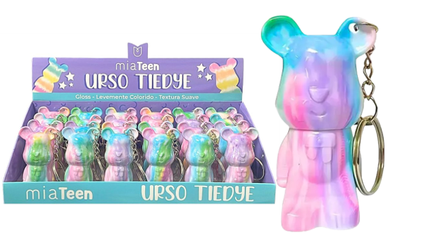 GLOSS INFANTIL URSO TIEDYE MIAMAKE DISPLA...
