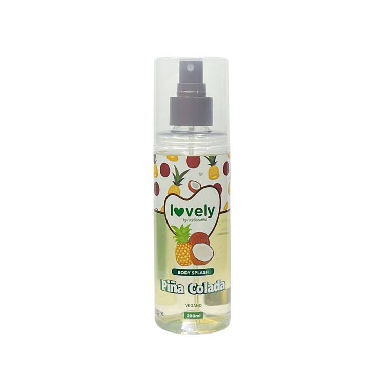 BODY SPLASH LOVELY PINA COLADA 200ML FACE...