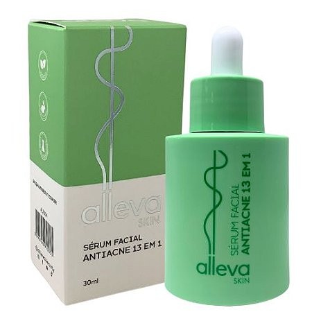 SERUM FACIAL ANTIACNE 13 EM 1 ALLEVA 30ML