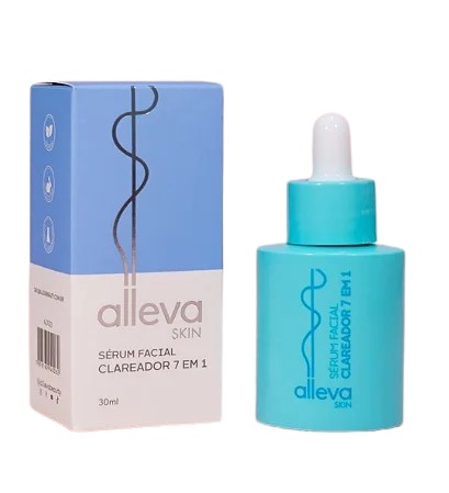 SERUM FACIAL CLAREADOR 7 EM 1 ALLEVA 30ML