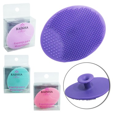 ESPONJA DE SILICONE PARA LAVAGEM FACIAL R...
