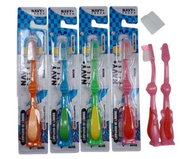 ESCOVA DE DENTE MACIA INFANTIL NAVY FRESH...