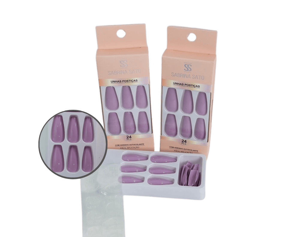 UNHAS POSTICAS BAILARINA SABRINA SATO AUT...