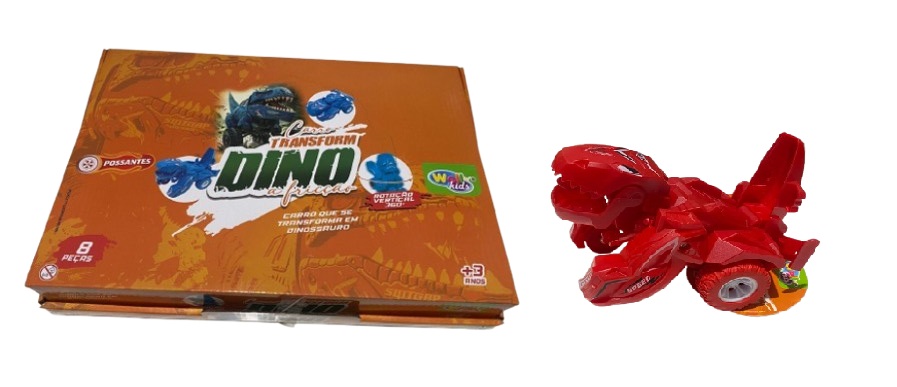 CARRO A FRICCAO TRANSFORM DINO MODELOS WE...