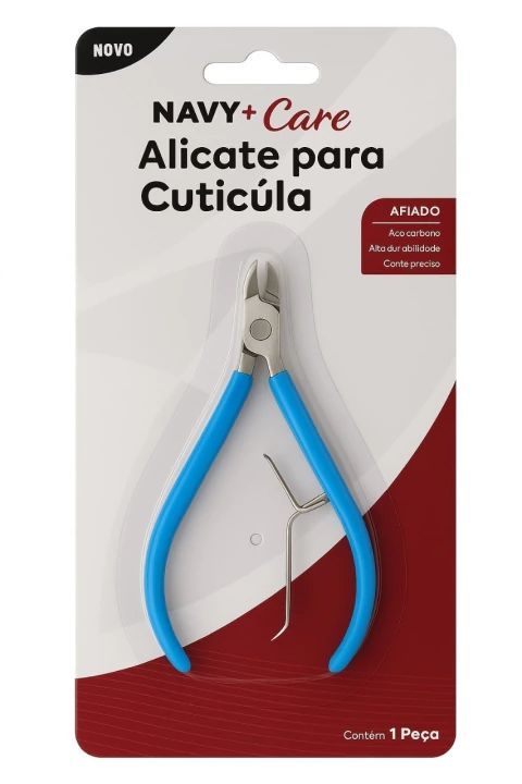 ALICATE PARA CUTICULA PLASTICO E METAL NA...