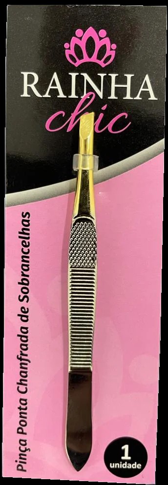 PINCA PONTA CHANFRADA DOURADA PARA SOBRAN...