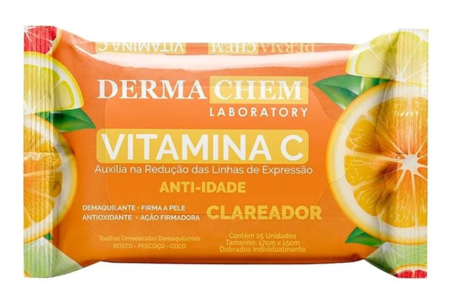 LENCO DEMAQUILANTES VITAMINA C DERMACHEM ...