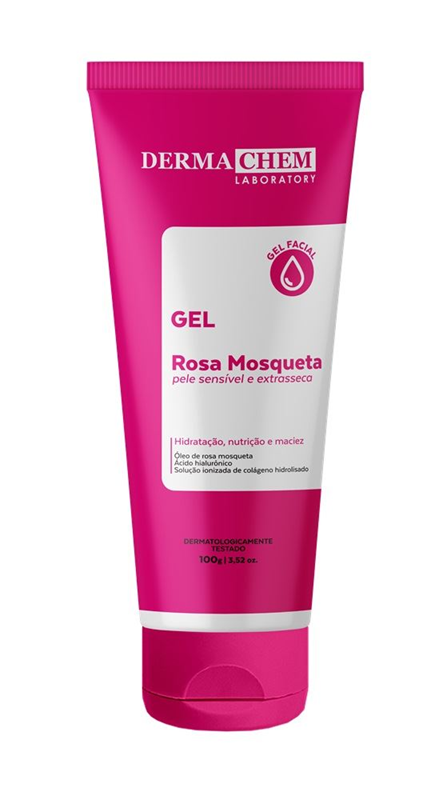 GEL FACIAL ROSA MOSQUETA 100G DERMACHEM 0...