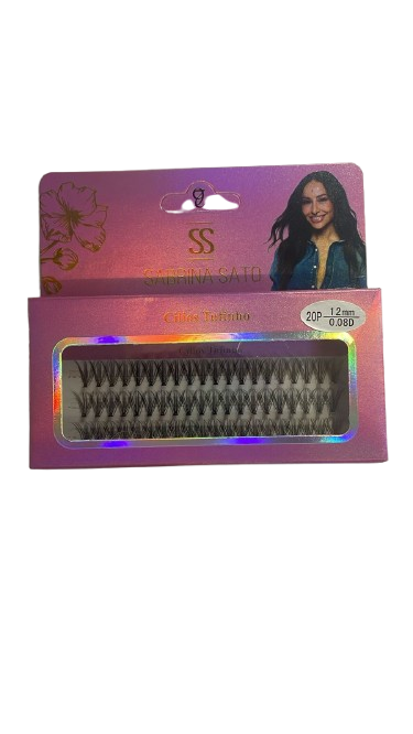 CILIOS TUFINHO PARA ALONGAMENTO 12MM SABR...