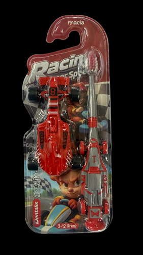 ESCOVA DE DENTE INFANTIL MACIA COM CARRIN...