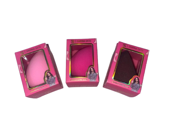 ESPONJA PARA MAQUIAGEM CHANFRADA SABRINA ...