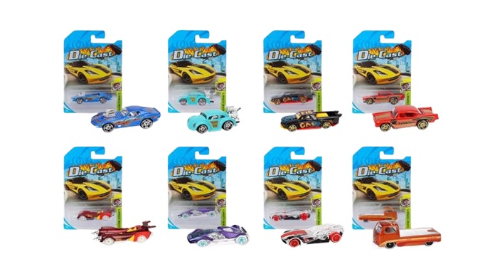 CARRINHO METAL COLECIONAVEL MIKI TOY MS-5013