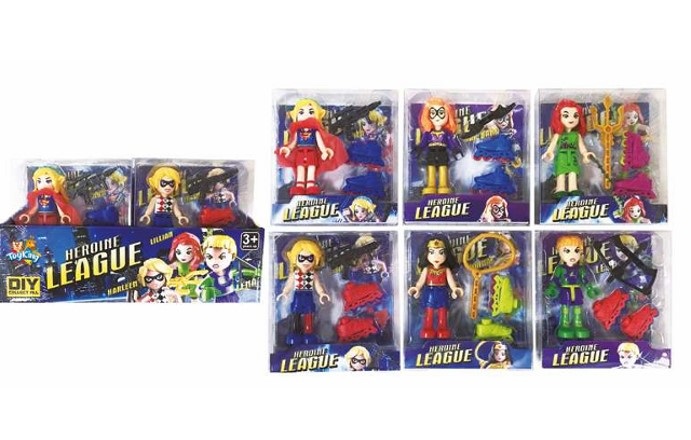 COLECAO JUSTICEIRAS TOY KINGTK-AB7992 C/ ...