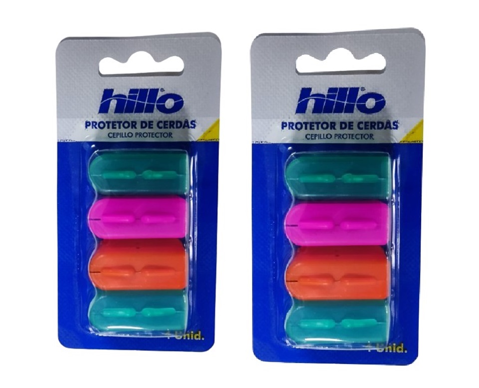 Kit 1 Un Protetor De Cerdas Com 4 Proteto...