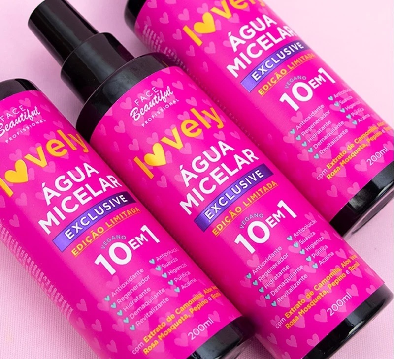Água Micelar 10 Em 1 Lovely 200Ml 1 Un – ...