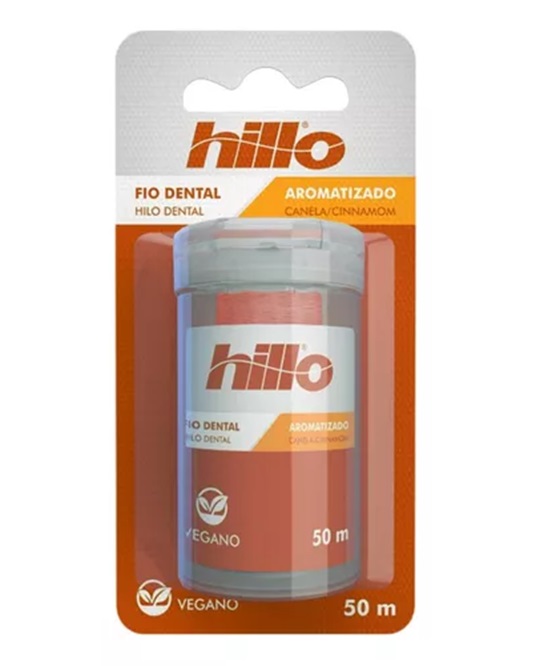 Fio Dental Vegano Aromatizado Canela 50M ...