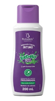 SABONETE LIQUIDO INTIMO BEBELO UVA BIO IN...