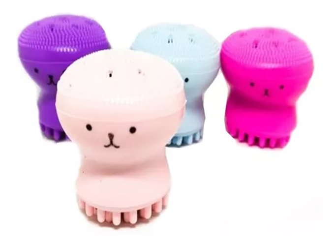 Esponja Polvo Massagem E Esfoliante Facia...