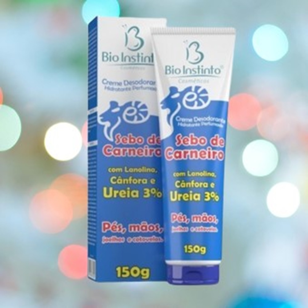 Sebo De Carneiro C/Lanolina Pés E Mãos 15...