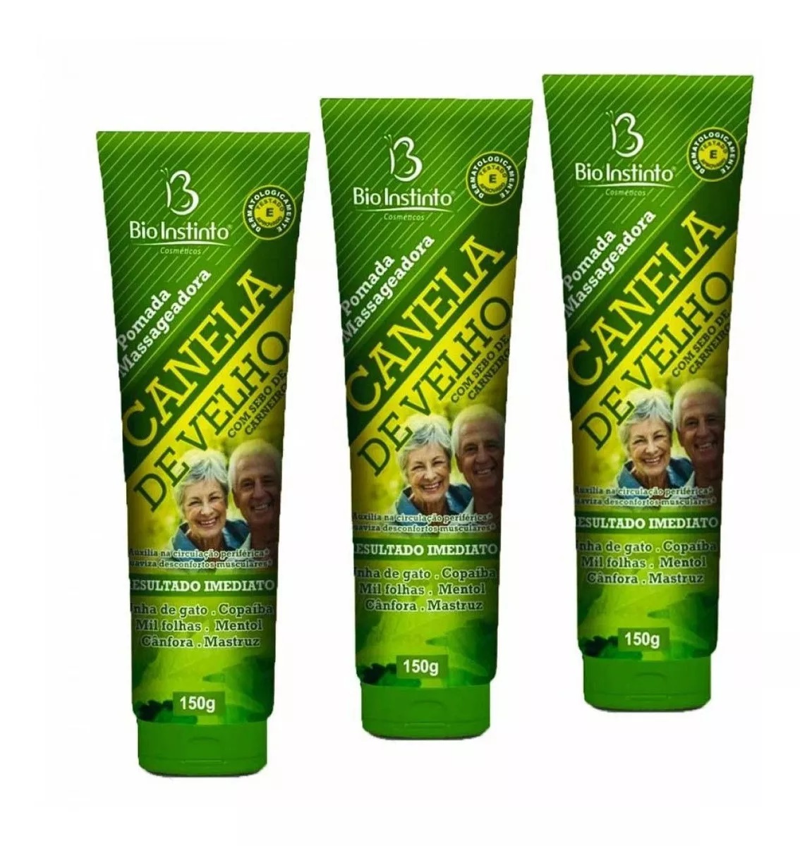 Pomada Massageadora Canela De Velho 150gr...