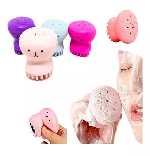 Esponja Polvo Massagem E Esfoliante Facia...